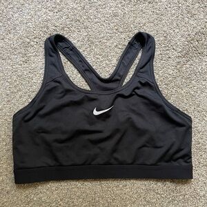 Nike Black Racerback Sports Bra